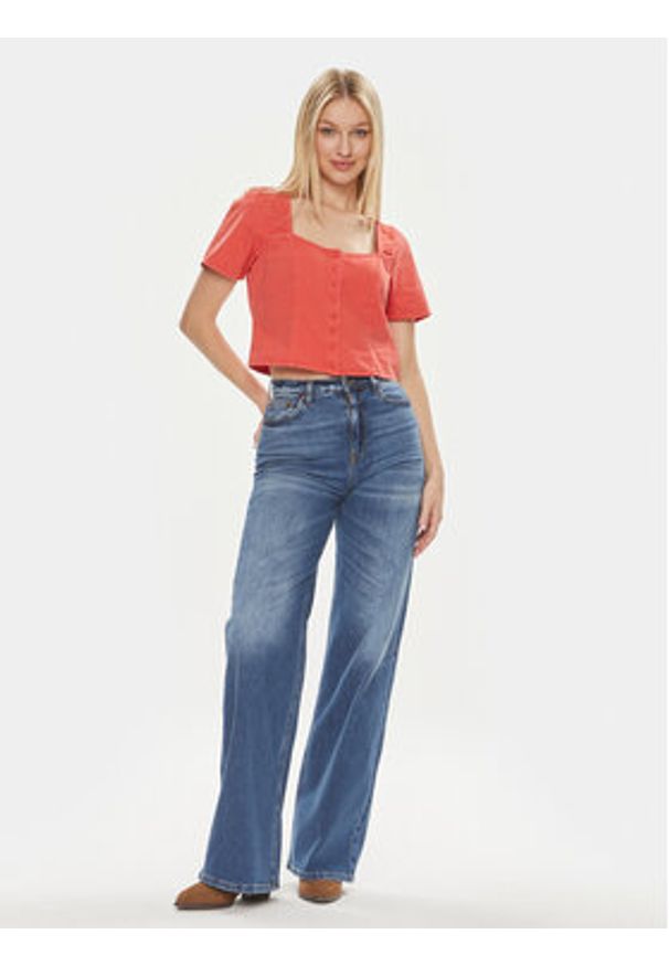 Levi's® Bluzka Pascale A7332-0002 Różowy Regular Fit. Kolor: różowy. Materiał: bawełna