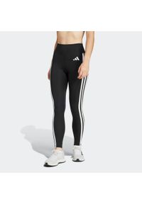 Adidas - Legginsy fitness damskie ADIDAS. Stan: podwyższony. Materiał: materiał. Technologia: ClimaCool (Adidas). Sport: fitness