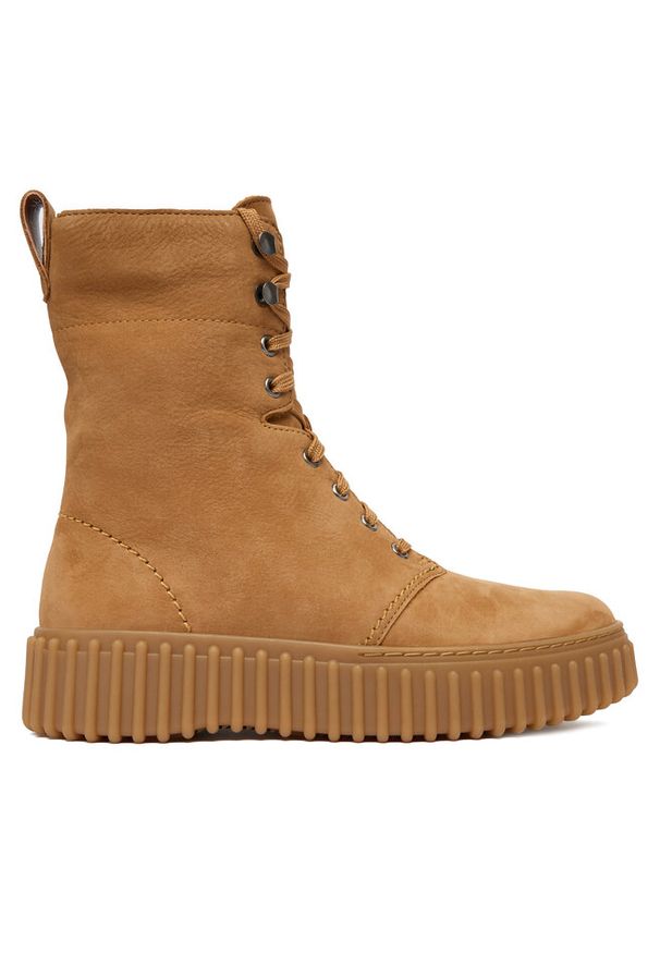 Trzewiki Clarks. Kolor: brązowy