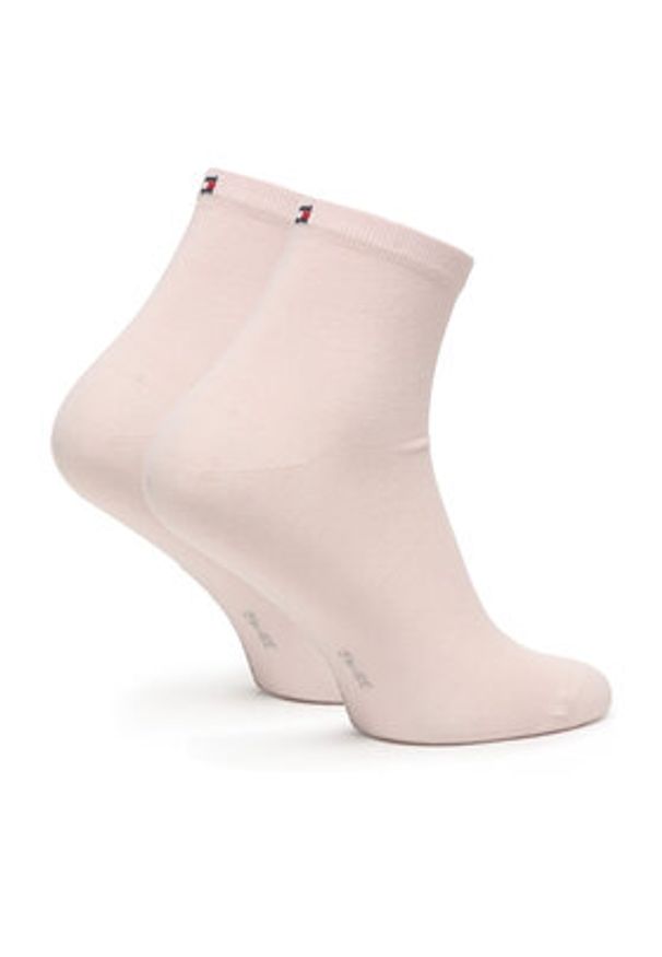TOMMY HILFIGER - Tommy Hilfiger Skarpety krótkie 373001001 Różowy. Kolor: różowy. Materiał: bawełna