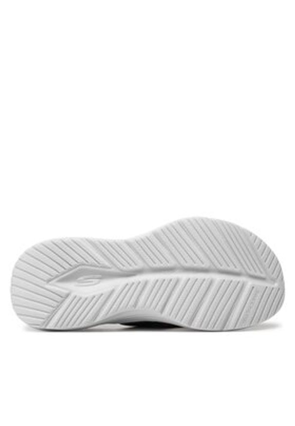 skechers - Skechers Japonki Vapor Foam Sandal 232894/BKRD Czarny. Kolor: czarny. Materiał: materiał