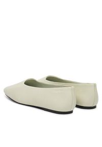 Calvin Klein Baleriny Round Ballerina Lth HW0HW02943 Biały. Kolor: biały. Materiał: skóra #4