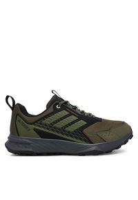 Adidas - adidas Buty do biegania Tracefinder JI4285 Khaki. Kolor: brązowy. Materiał: materiał