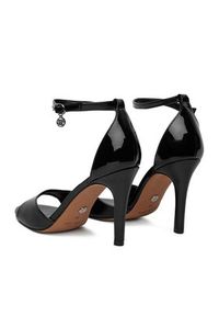 Nine West Sandały S4S16766 Czarny. Kolor: czarny. Materiał: materiał #2