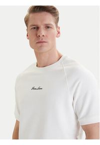 Guess Jeans Bluza M6GQB2 KCPR1 Biały Oversize. Kolor: biały. Materiał: bawełna #3