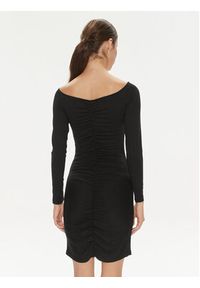 Tommy Jeans Sukienka codzienna DW0DW17939 Czarny Slim Fit. Okazja: na co dzień. Kolor: czarny. Materiał: wiskoza. Typ sukienki: proste. Styl: casual #4