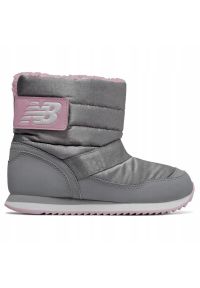New Balance - Buty śniegowce na co dzień dziecięce NEW BALANCE 996 ocieplane na rzepy. Okazja: na co dzień. Zapięcie: rzepy. Kolor: szary. Model: New Balance 996