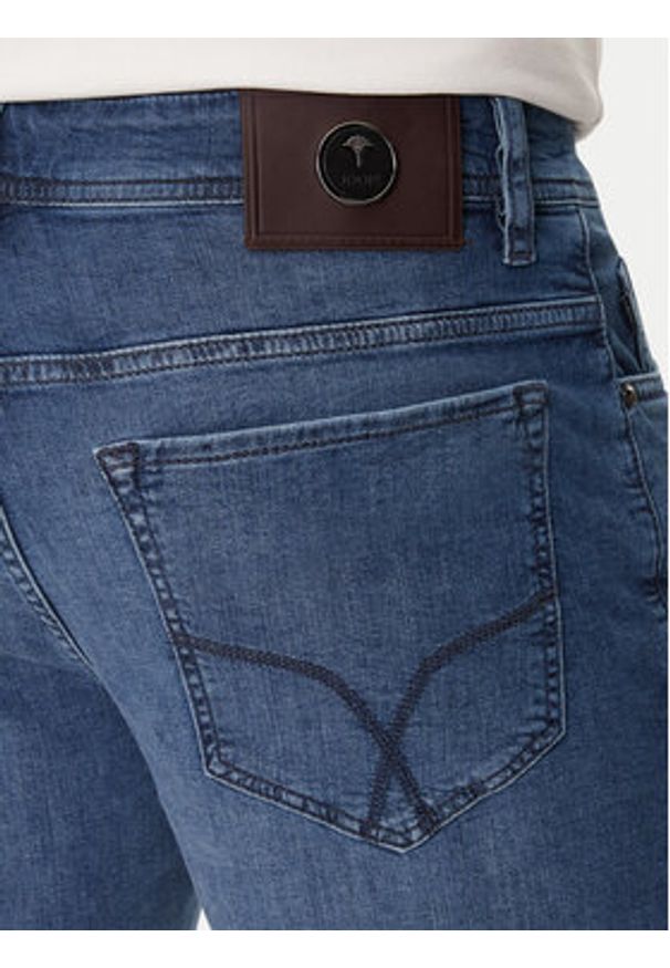 JOOP! Szorty jeansowe 30043025 Granatowy Modern Fit. Kolor: niebieski. Materiał: bawełna