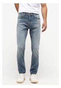 Męskie Spodnie Jeansowe Mustang Style Vegas Slim Denim Blue 1013707 5000 583