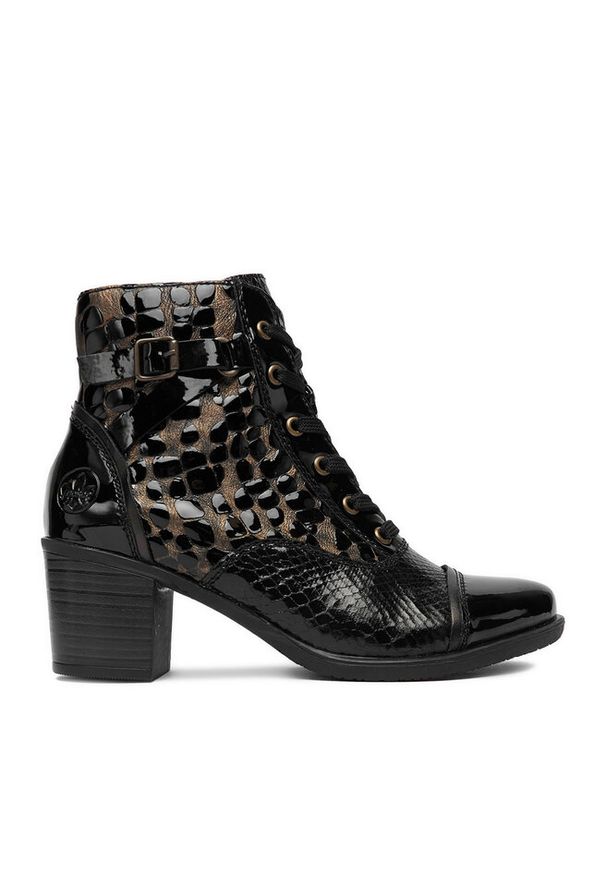 Botki Rieker. Kolor: czarny