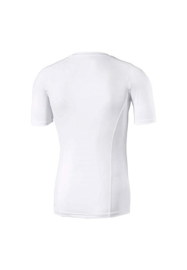 Puma - Męska Koszulka Z Krótkim Rękawem Liga Base Layer Top. Kolor: biały. Długość rękawa: krótki rękaw. Długość: krótkie. Sport: turystyka piesza