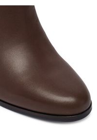 Lauren Ralph Lauren - LAUREN RALPH LAUREN Botki Brooke II Calfskin Bootie Heel 802974475003 Brązowy. Kolor: brązowy. Materiał: skóra #2