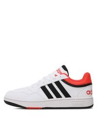 Adidas - adidas Sneakersy Hoops GZ9673 Biały. Kolor: biały. Materiał: materiał #3