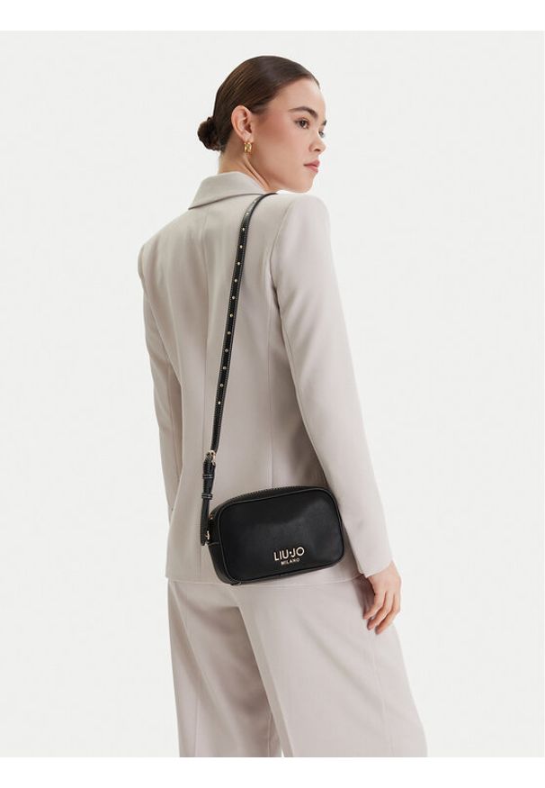 Liu Jo Torebka AA6137 E1012 Czarny. Kolor: czarny. Materiał: skórzane