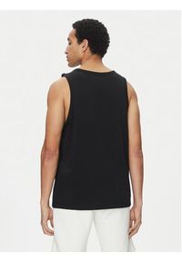 Nike Tank top FD1290 010 Czarny Regular Fit. Kolor: czarny. Materiał: bawełna