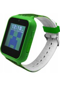 Euroswan - Zegarek Elektroniczny Lcd Dla Dziecka Na Rękę Minecraft + Gry + Kamera / Min4045. Rodzaj zegarka: cyfrowe