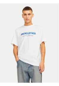 Jack & Jones - Jack&Jones T-Shirt Alvis 12256803 Biały Standard Fit. Kolor: biały. Materiał: bawełna #1