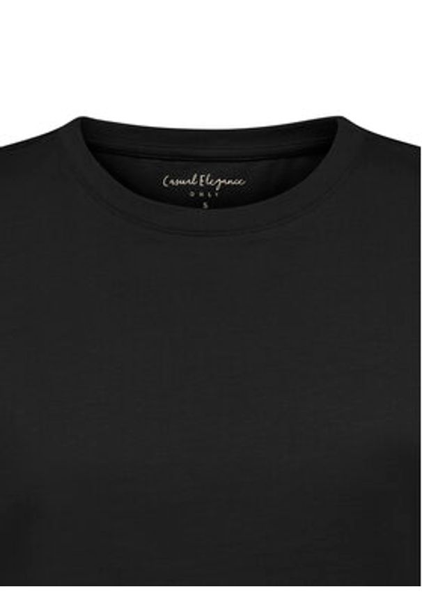 only - ONLY T-Shirt Freja 15367970 Czarny Regular Fit. Kolor: czarny. Materiał: bawełna