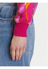 Adidas - adidas Bluza FARM JD6283 Różowy Loose Fit. Kolor: różowy. Materiał: bawełna