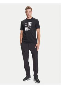 BOSS T-Shirt H-Thompson 655 50543901 Czarny Regular Fit. Kolor: czarny. Materiał: bawełna