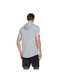 Bluza treningowa męska Under Armour Sportstyle SS. Kolor: szary. Materiał: elastan, poliester, bawełna. Sport: fitness