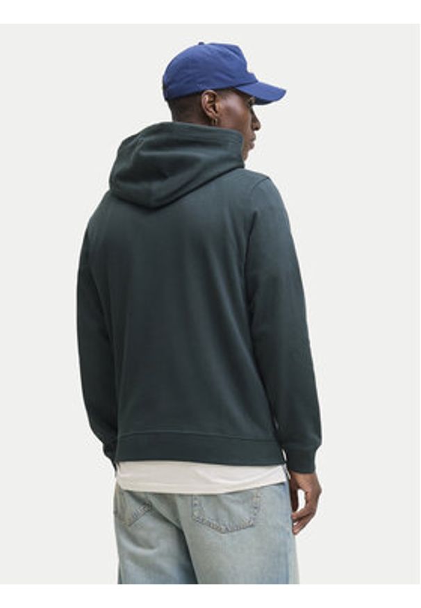 Jack & Jones Bluza Norrebro 12282861 Zielony ciemny Relaxed Fit. Kolor: zielony. Materiał: bawełna