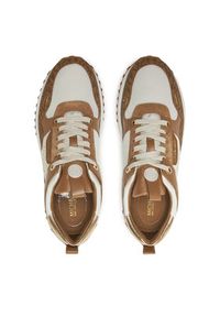 MICHAEL Michael Kors Sneakersy Theo Trainer 43F1THFS2B Brązowy. Kolor: brązowy. Materiał: skóra #4