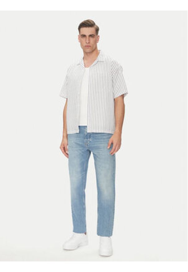 GAP - Gap Koszula 768021 Biały Boxy Fit. Kolor: biały. Materiał: bawełna