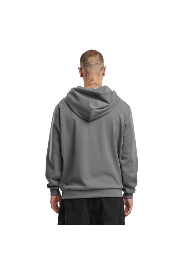 Urban Classics - Bluza Męska Cozy Full Zip. Kolor: szary