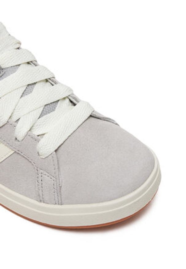 Adidas - adidas Sneakersy Grand Court 00s JH6179 Szary. Kolor: szary. Materiał: zamsz, skóra