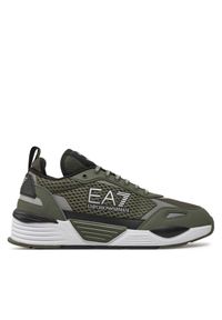 Sneakersy EA7 Emporio Armani. Kolor: zielony #1