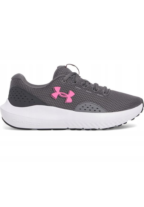 Buty do biegania damskie Under Armour Charged Surge 4. Kolor: szary. Sport: bieganie