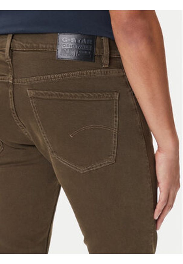 G-Star RAW - G-Star Raw Jeansy Mosa D23692-D552 Beżowy Straight Fit. Kolor: beżowy