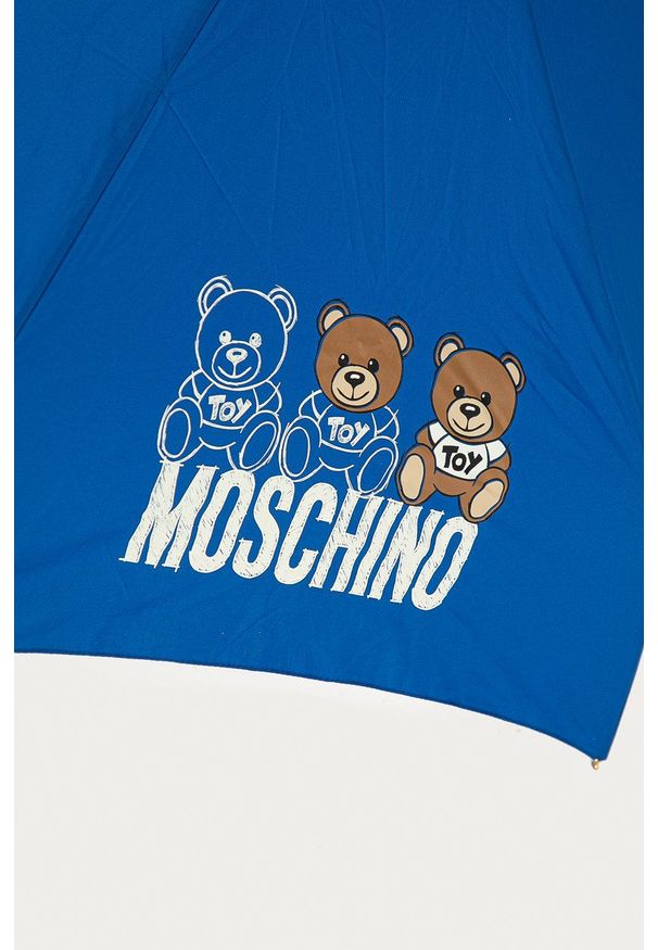 MOSCHINO - Moschino - Parasol. Kolor: niebieski