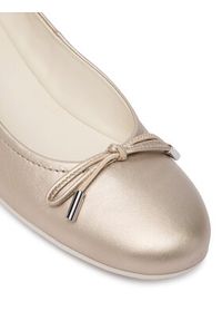 HÖGL Baleriny 1-103711 Złoty. Kolor: złoty. Materiał: skóra #3