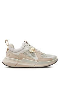 ecco - ECCO Sneakersy Biom 2.2 W Low Tex Lea 83077360939 Beżowy. Kolor: beżowy. Materiał: skóra