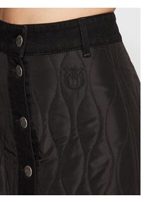 Pinko Spódnica trapezowa Cuculiare 1J110X A0A2 Czarny Regular Fit. Kolor: czarny. Materiał: syntetyk