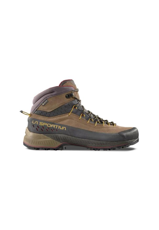 LA SPORTIVA - La Sportiva TX4 Evo MID GTX Mocha/Savana. Technologia: Gore-Tex. Obcas: na platformie. Sport: turystyka piesza