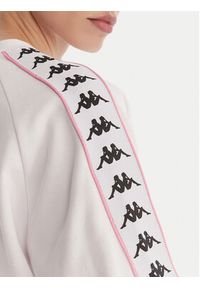 Kappa Bluza Banda Marbella 351S2HW Biały Oversize. Kolor: biały. Materiał: bawełna #4