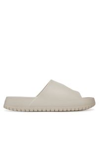 Jack & Jones - Jack&Jones Klapki Jfwripple Moulded Slider 12274637 Beżowy. Kolor: beżowy