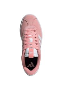 Adidas - Buty adidas Vl Court 3.0 U IF4469 różowe. Okazja: na co dzień. Zapięcie: sznurówki. Kolor: różowy. Materiał: syntetyk, zamsz, materiał, guma, skóra. Szerokość cholewki: normalna #6