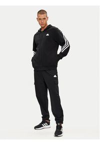 Adidas - adidas Bluza Future Icons 3-Stripes IC6712 Czarny Regular Fit. Kolor: czarny. Materiał: bawełna #5