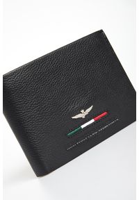 Aeronautica Militare - Portfel męski skórzany AERONAUTICA MILITARE. Materiał: skóra