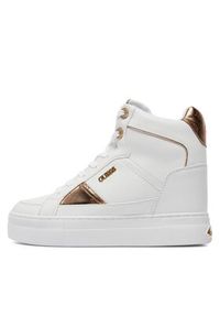 Guess Sneakersy Fridan FL7FRI ELE12 Biały. Kolor: biały. Materiał: skóra #2