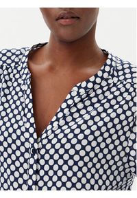 Olsen Koszula 12002115 Granatowy Regular Fit. Kolor: niebieski. Materiał: bawełna #5