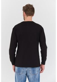 Tommy Jeans - TOMMY JEANS Czarny męski longsleeve, Rozmiar M. Kolor: czarny. Długość rękawa: długi rękaw #3