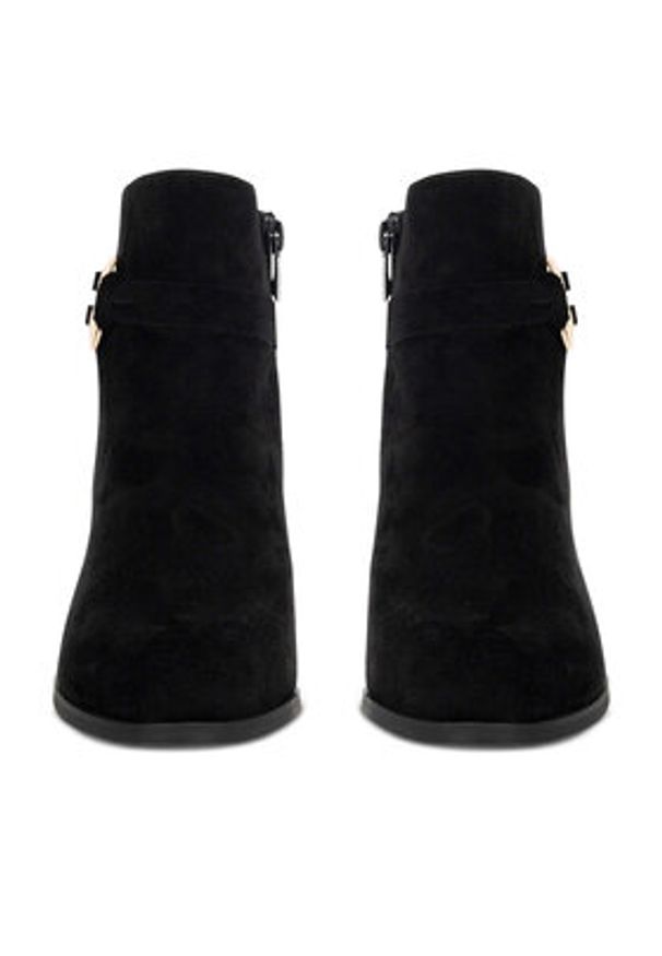 Lasocki Botki WYL3957-9Z Czarny. Kolor: czarny. Materiał: skóra, zamsz