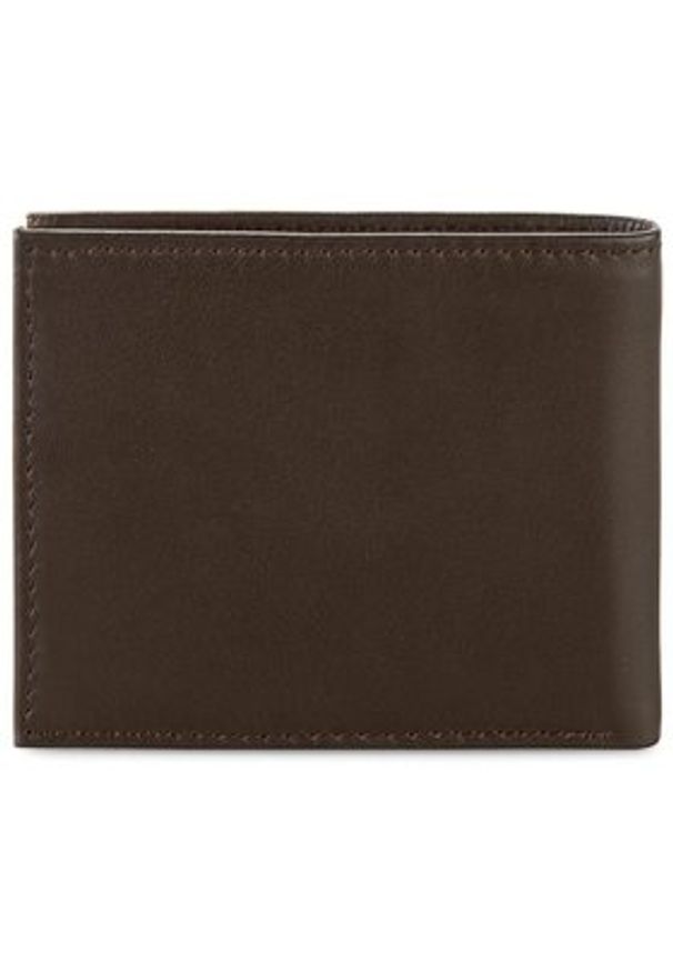 TOMMY HILFIGER - Tommy Hilfiger Duży Portfel Męski Eton Mini Cc Wallet AM0AM00655 Brązowy. Kolor: brązowy. Materiał: skóra