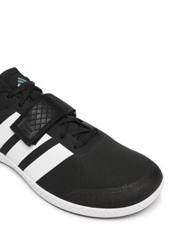 Adidas - adidas Buty na siłownię The Total Weightlifting JP9870 Czarny. Kolor: czarny. Materiał: materiał. Sport: fitness