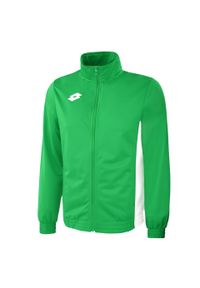 Bluza piłkarska dla dorosłych LOTTO DELTA FZ PL. Kolor: zielony. Sport: piłka nożna #1